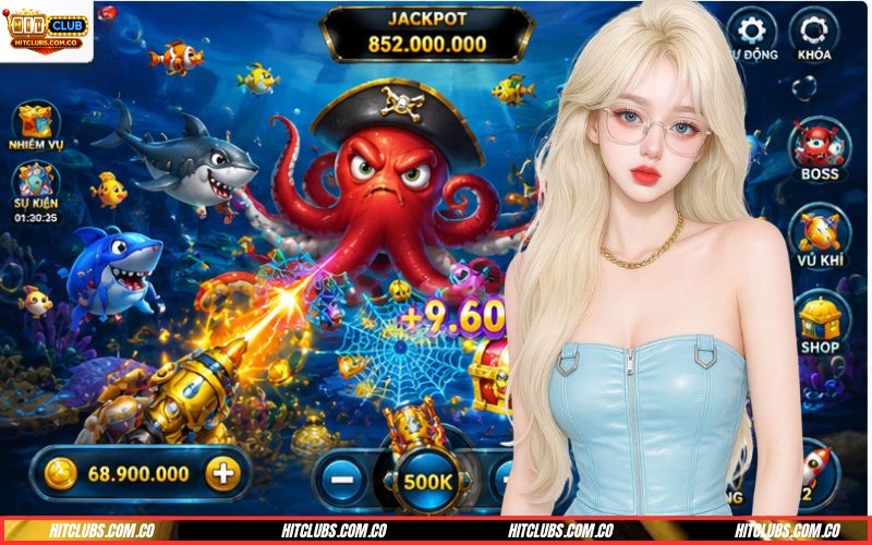 Bắn cá Hitclub săn boss đại dương
