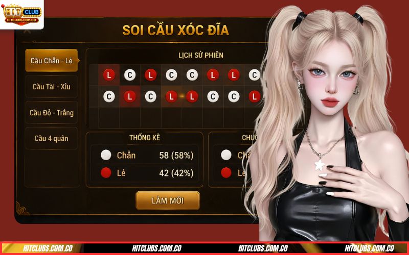 Cách soi cầu xóc đĩa